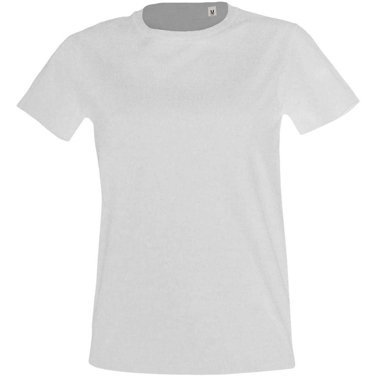 Îmbracaminte Femei Tricouri mânecă scurtă Sols Camiseta IMPERIAL FIT color Blanco Alb