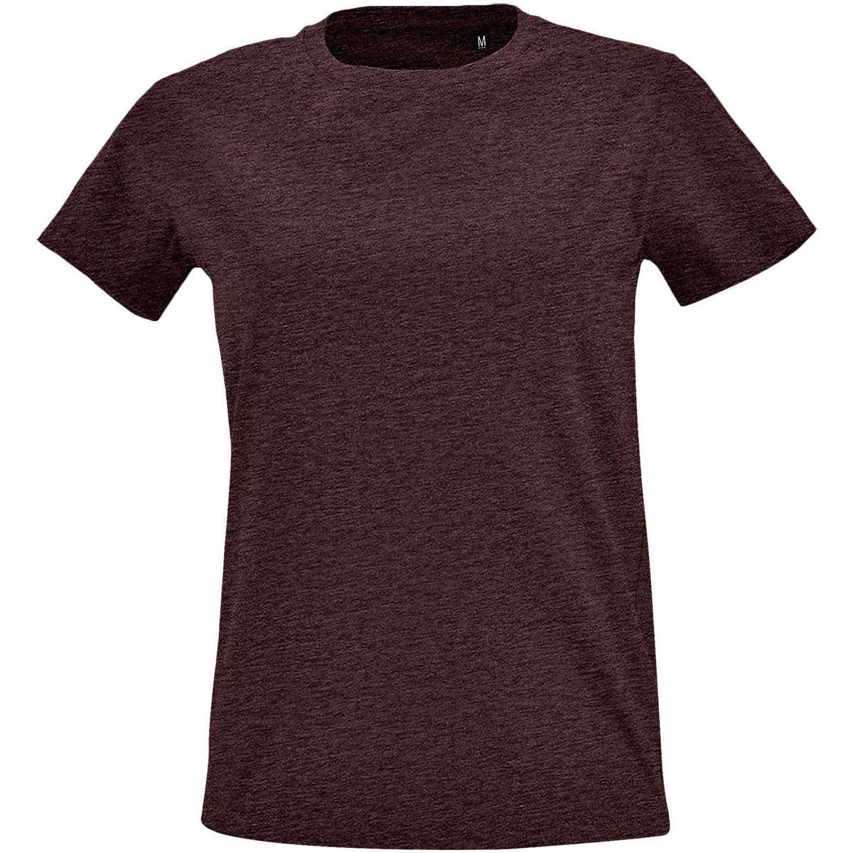 Îmbracaminte Femei Tricouri mânecă scurtă Sols Camiseta IMPERIAL FIT color Oxblood Altă culoare