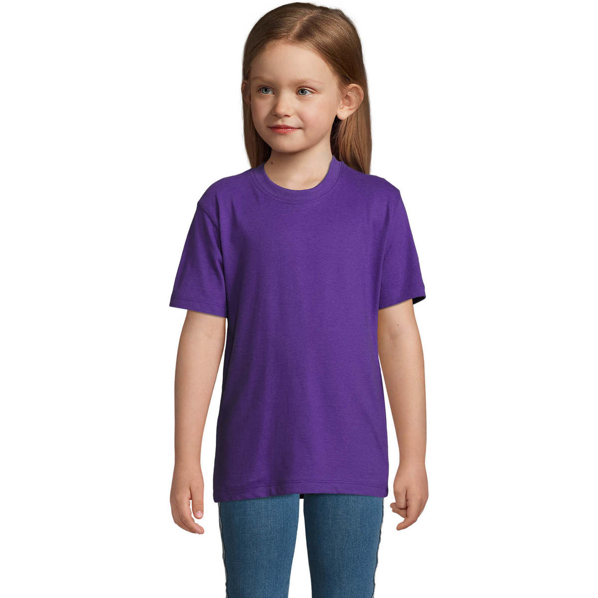 Îmbracaminte Copii Tricouri mânecă scurtă Sols Camista infantil color Morado violet