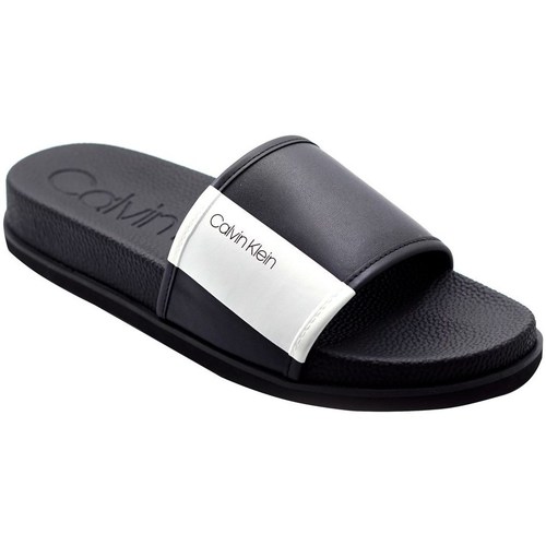 Pantofi Bărbați  Flip-Flops Calvin Klein Jeans Mackee Nappa Alb, Negre