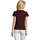 Îmbracaminte Femei Tricouri mânecă scurtă Sols Camiseta IMPERIAL FIT color Borgoña Bordo