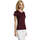 Îmbracaminte Femei Tricouri mânecă scurtă Sols Camiseta IMPERIAL FIT color Borgoña Bordo