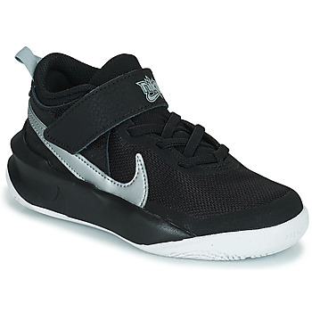 Pantofi Copii Pantofi sport stil gheata Nike TEAM HUSTLE D 10 (PS) Negru / Argintiu