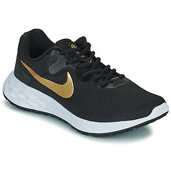 Pantofi Bărbați Trail și running Nike NIKE REVOLUTION 6 NN Negru / Auriu