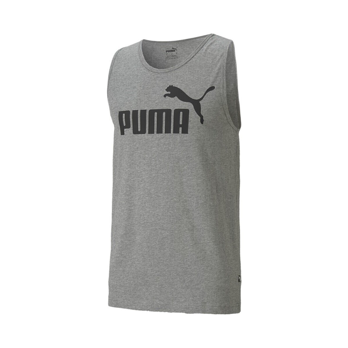 Îmbracaminte Bărbați Maiouri și Tricouri fără mânecă Puma Essentials Gri