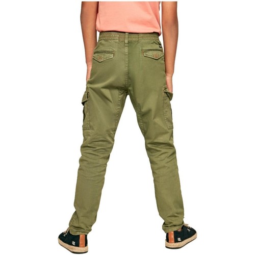 Îmbracaminte Băieți Pantaloni  Pepe jeans  verde