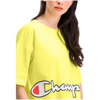Îmbracaminte Femei Tricouri mânecă scurtă Champion  galben