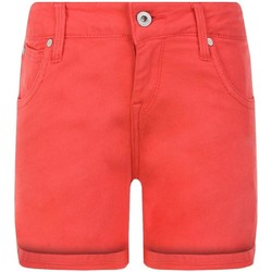 Îmbracaminte Fete Pantaloni scurti și Bermuda Pepe jeans  roșu
