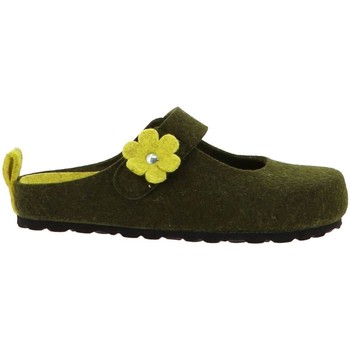 Pantofi Femei Papuci de casă Soir & Matin BIOFLEUR verde