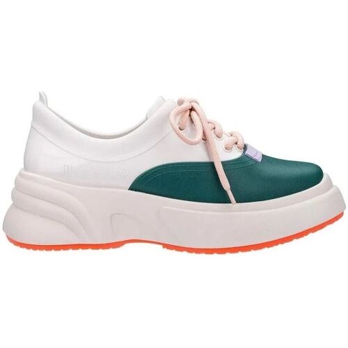 Pantofi Femei Sneakers Melissa Ugly Sneaker - Beige White Green Multicolor
