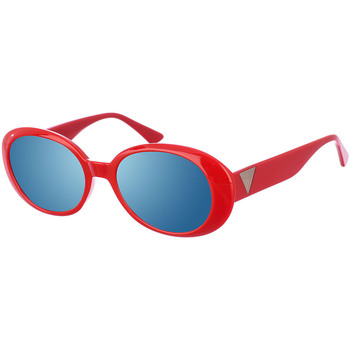 Ceasuri & Bijuterii Femei Ocheleri de soare  Guess Sunglasses GU7590S-66C roșu
