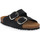 Pantofi Femei Papuci de vară Bioline 424 INGRASSATO NERO Negru
