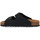 Pantofi Femei Papuci de vară Bioline 424 INGRASSATO NERO Negru