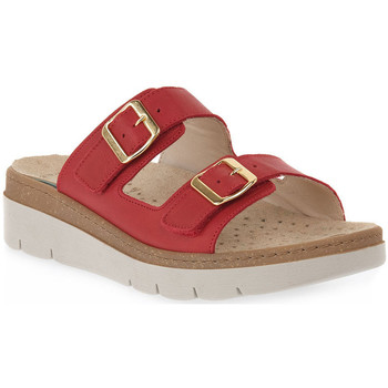 Pantofi Femei Papuci de vară Grunland ROSSO 68 MOLL roșu