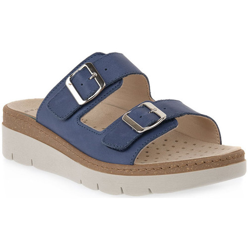 Pantofi Femei Papuci de vară Grunland JEANS 68 MOLL albastru