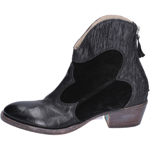 Pantofi Femei Botine Moma BH281 Negru