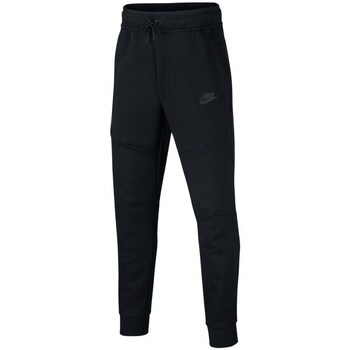 Îmbracaminte Băieți Pantaloni  Nike Sportswear Tech Fleece Negru