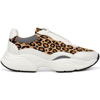 Pantofi Femei Sneakers Ed Hardy - Insert runner-wild white/leopard Alb
