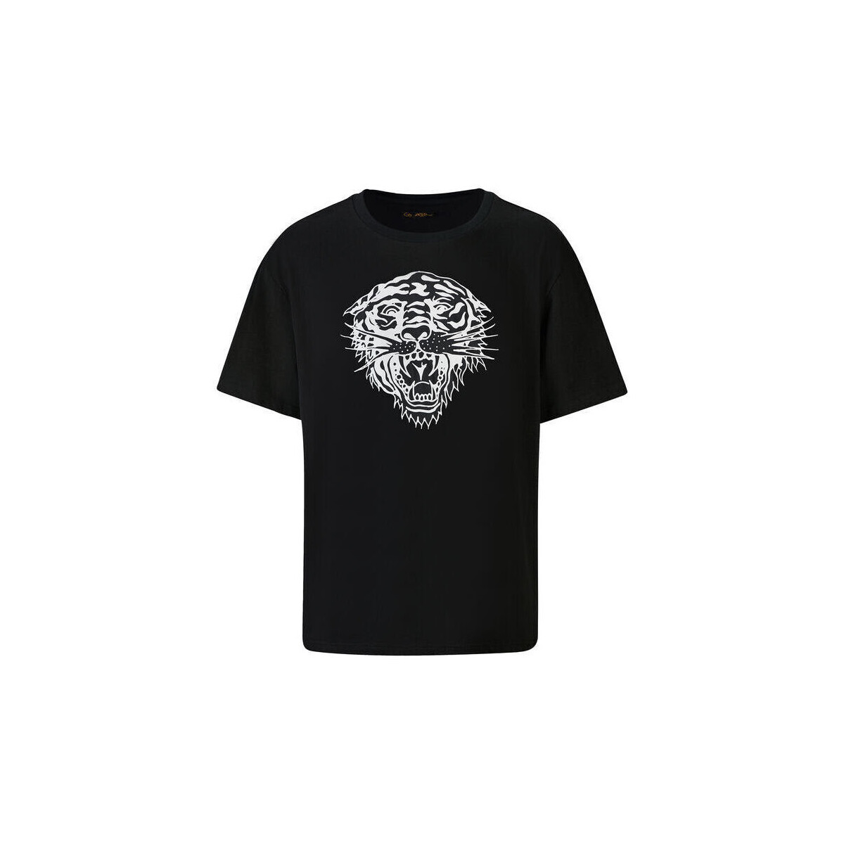 Îmbracaminte Bărbați Tricouri mânecă scurtă Ed Hardy Tiger-glow t-shirt black Negru