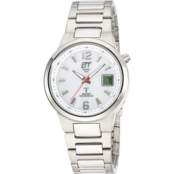 Ceasuri & Bijuterii Bărbați Cesuri Analogic- digital Ett Eco Tech Time EGT-11467-11M, Quartz, 41mm, 5ATM Gri