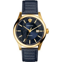 Ceasuri & Bijuterii Bărbați Ceasuri Analogice Versace V18020017, Quartz, 44mm, 5ATM Auriu