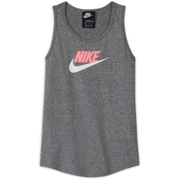 Îmbracaminte Fete Tricouri mânecă scurtă Nike Sportswear Gri