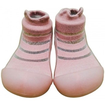 Pantofi Copii Papuci de casă Attipas PRIMEROS PASOS   ROSA SUMMER BEAR SB01 roz