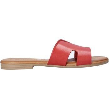 Pantofi Femei Papuci de vară Dorea MH102 roșu