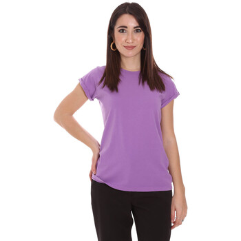 Îmbracaminte Femei Tricouri mânecă scurtă Dixie T924P092 violet