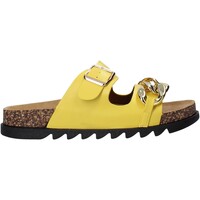 Pantofi Femei Papuci de vară Gold&gold A21 FL160 Galben
