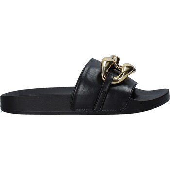 Pantofi Femei Papuci de vară Gold&gold A21 FL162 Negru