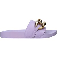 Pantofi Femei Papuci de vară Gold&gold A21 FL162 Violet