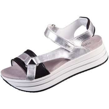 Pantofi Femei Sandale IgI&CO Skay Negre, De argint