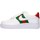 Pantofi Saboti Nike GREEN AND RED Alb