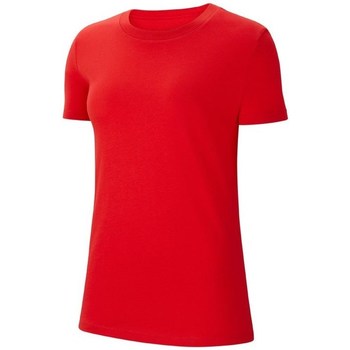 Îmbracaminte Femei Tricouri mânecă scurtă Nike Wmns Park 20 roșu