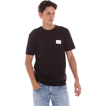 Îmbracaminte Bărbați Tricouri mânecă scurtă Calvin Klein Jeans K10K107281 Negru