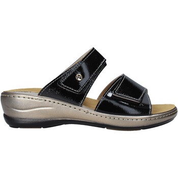 Pantofi Femei Papuci de vară Valleverde 21223 Negru