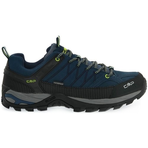 Pantofi Bărbați Drumetie și trekking Cmp Rigel Low Negre, Albastru marim