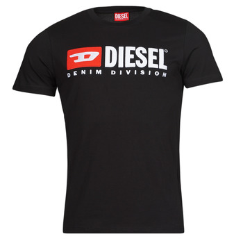 Îmbracaminte Bărbați Tricouri mânecă scurtă Diesel T-DIEGOR-DIV Negru