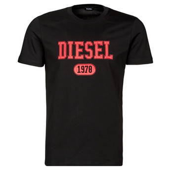 Îmbracaminte Bărbați Tricouri mânecă scurtă Diesel T-DIEGOR-K46 Negru
