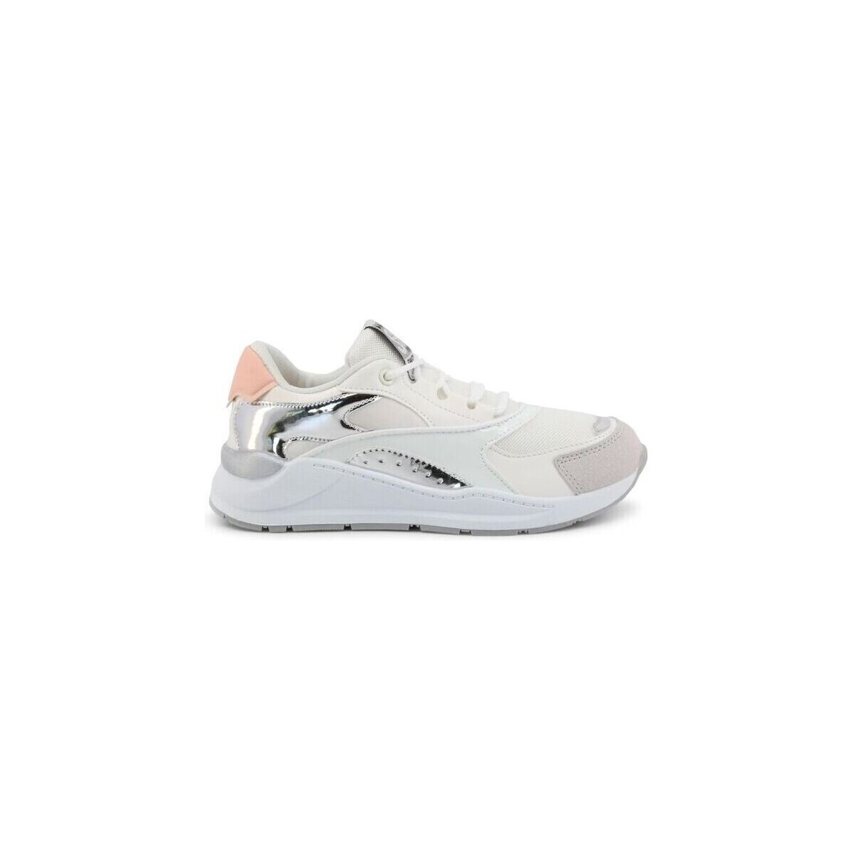 Pantofi Bărbați Sneakers Shone 3526-014 White Alb