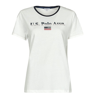 Îmbracaminte Femei Tricouri mânecă scurtă U.S Polo Assn. LETY 51520 CPFD Alb