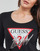 Îmbracaminte Femei Tricouri cu mânecă lungă  Guess LS CN ICON TEE Negru