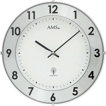 Ceasuri & Bijuterii Ceas Ams 5948, Quartz, White/Silver, Analogue, Modern Altă culoare
