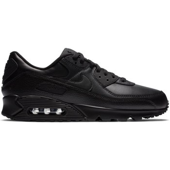 Pantofi Bărbați Pantofi sport Casual Nike Air Max 90 Leather Negru