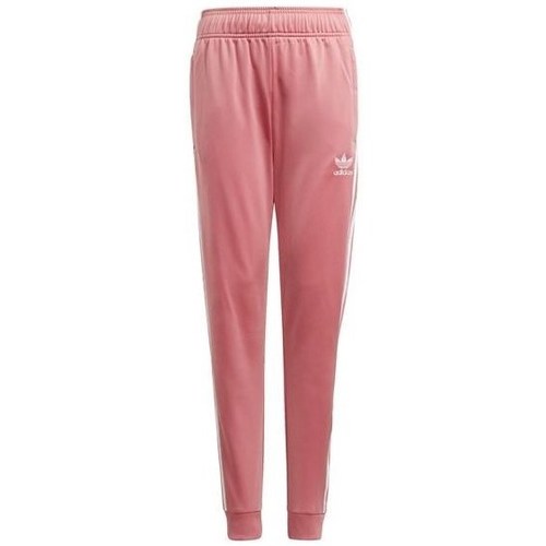 Îmbracaminte Fete Pantaloni  adidas Originals Adicolor Sst Track roz