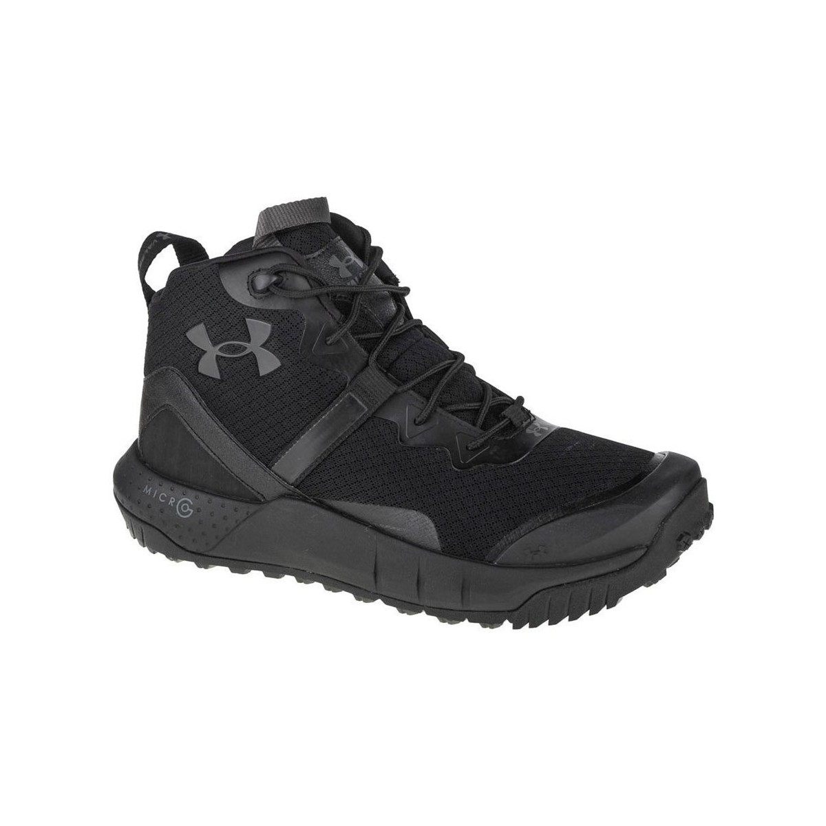 Pantofi Bărbați Ghete Under Armour Micro G Valsetz Mid Negru