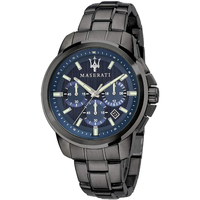 Ceasuri & Bijuterii Bărbați Ceasuri Analogice Maserati R8873621005, Quartz, 44mm, 5ATM Gri
