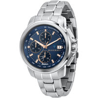 Ceasuri & Bijuterii Bărbați Ceasuri Analogice Maserati R8873645004, Quartz, 45mm, 5ATM Argintiu