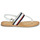Pantofi Femei Sandale Tommy Hilfiger CORPORATE WEBBING FLAT SANDAL Navy / Red / White